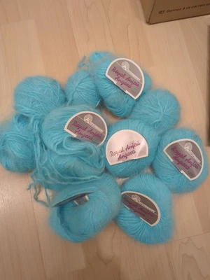 Hochflausch Angorawolle 135g  100Proz. Angora - Bild 1 von 3