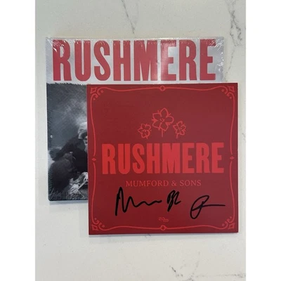 Mumford and Sons SIGNED RUSHMERE CD W/AUTOGRAPHED INSERT NEW #3 Foto 1 de 4