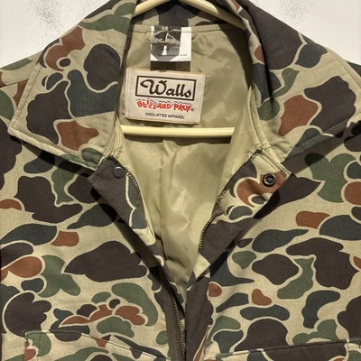 Vintage Walls Blizzard Pruf Insulated Camo  Coveralls Men’s Med Tall Chest 38-40 - Image 1 of 4
