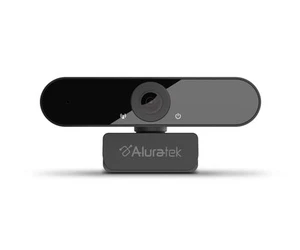 Aluratek HD 1080P Video Webcam (AWC03F) Full HD Webcam with Built-in Microphone - Afbeelding 1 van 12