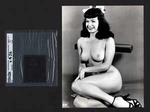 RADIANT VAMP ICON BETTIE PAGE KODAK NEGATIVE PHOTO SET BUNNY YEAGER IRVING KLAW? - Picture 1 of 14