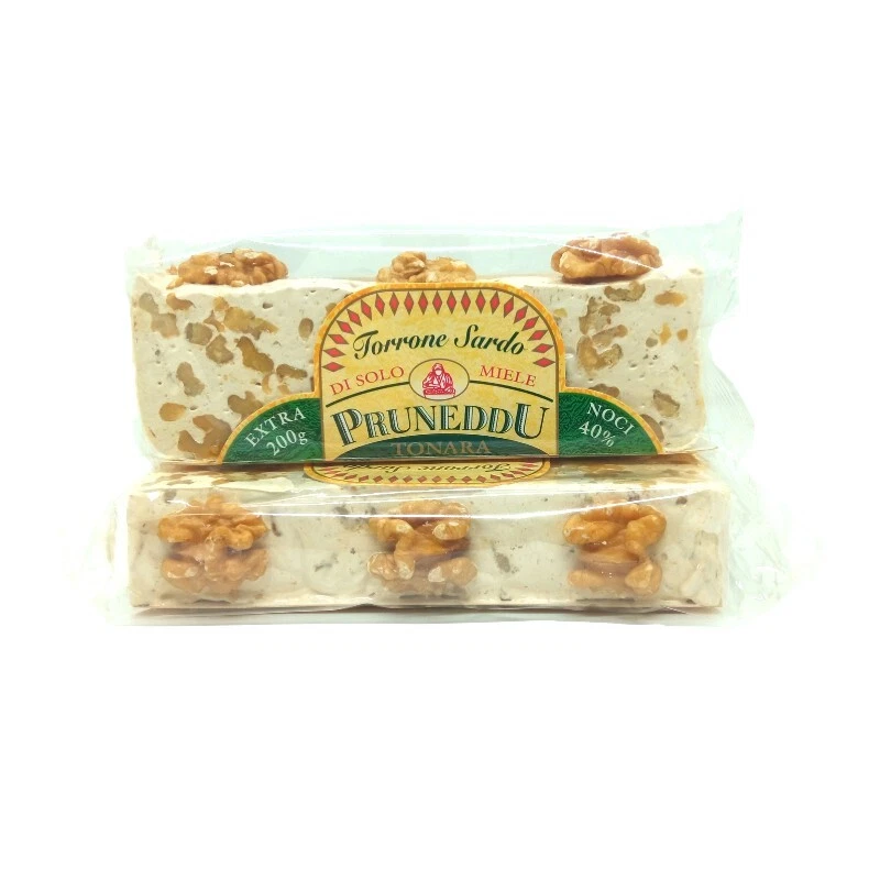 Torrone Sardo Di Tonara alle Noci - Stecca 200g - 6 pz - Image 1 of 1