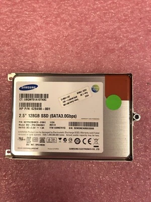 628498-001 HP 128GB SATA 3Gb/s 2.5" SSD - Image 1 of 3