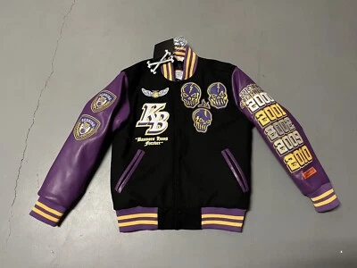 Kobe Bryant Gigi Brand X Staples Center Black Varsity Jacket Size Small NEW RARE - Image 1 of 4