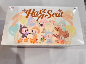POP MART LABUBU Have A Seat Monsters Vinyl Plush FULL SET SEALED Authentic USA - Picture 1 of 4