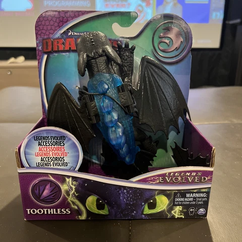 Toothless How to Train Your Dragon Legends Evolved 7" Action Figure Spin Master Cover