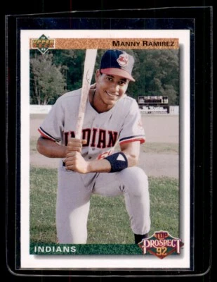 1992 Upper Deck #63 Manny Ramirez RC - Image 1 of 2