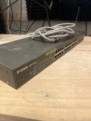 D-Link DES-1226G Web Smart 24Port 10/100 Switch 2 Combo Gigabit Copper SFP Ports - Image 1 of 4