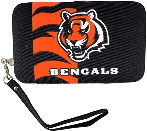 NFL Distressed Logo Shell Wristlet Cover