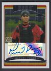 Miguel Perez 2006 Topps Chrome Rookie Autograph Card #342 Reds