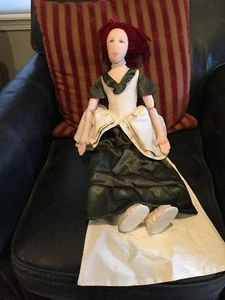 Large Handmade Cloth Doll,1998, signed by artist - - Picture 1 of 5