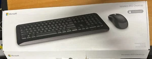 Microsoft - Desktop 850 Full-size Wireless Keyboard and Mouse Bundle - Black - Afbeelding 1 van 6