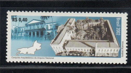 BRAZIL National Archives MNH stamp - Image 1 of 1