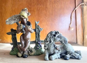 Montana Silversmith Elmer & Ellie Set Elmer Horse Sense figurine - Picture 1 of 6