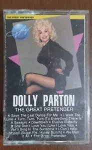 Dolly Parton The Great Pretender Cassette Tape 1984 Country 80s RCA Vtg Western - Picture 1 of 3