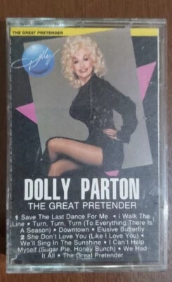 Dolly Parton The Great Pretender Cassette Tape 1984 Country 80s RCA Vtg Western - Image 1 of 3