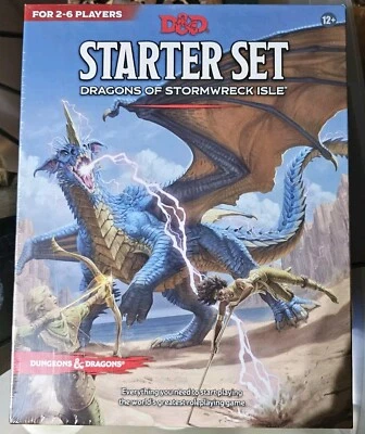 Dungeons and Dragons Dragons of Stormwreck Isle Starter Set Game 2-6 Players   - Image 1 of 3
