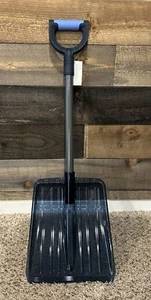 Emergency Snow Shovel,  32 Inch Lightweight Iron Shaft Shovel, Portable Snow Rem - Picture 1 of 9