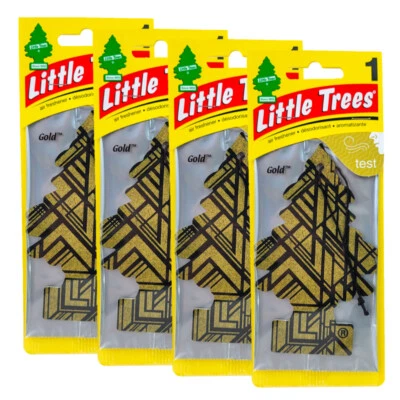 Paquete de 4 ambientadores colgantes de árboles pequeños para automóvil y hogar, elige tu aroma Foto 1 de 2