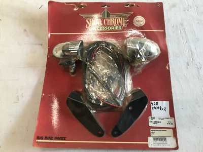 B5B Show Chrome Accessories Chrome Mini Halogen Driving Lights 52-757 - Image 1 of 4