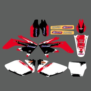 Kit de calcomanías de fondo Team Graphics para Honda CRF250R 2004 2005 CRF 250R - Imagen 1 de 3