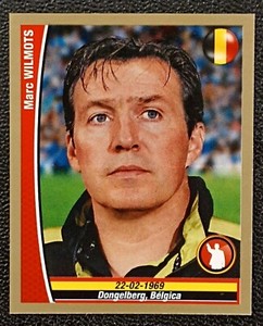 2014 Brazil World Cup FIFA #392 MARC WILMOTS Trainer Belgium Soccer Team Sticker