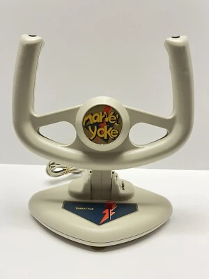 Manhattan MARVEL Yoke GS320  Vintage 90s New GamePort Connector Flight Simulator Foto 1 de 4