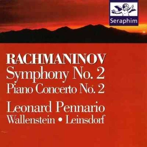 Rachmaninov Symphony No. 2 Piano Concerto No. 2 Seraphim CD Leonard Pennario - Picture 1 of 1