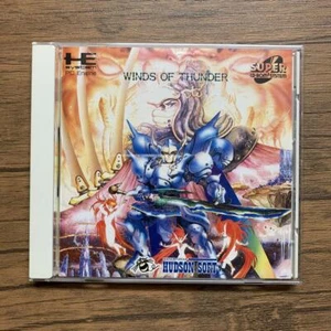 Winds Of Thunder CD-ROM NEC PC Motor PCE disparos juego retro 1993 importación de Japón - Imagen 1 de 10