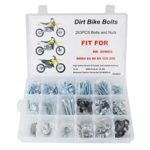 Kit de sujetador de marco para guardabarros de perno de carrocería apto para Suzuki RMX60 RMX80 RMX85 RMX100 - Imagen 1 de 23