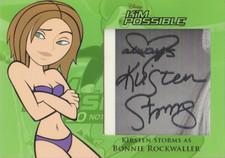 Kirsten Storms authentic signed custom cut autographed trading card 1 of 1 COA