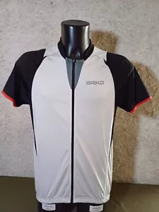 MAGLIA MANICA CORTA CICLISMO ROAD MTB CYCLING BRIKO XL - Foto 1 di 12