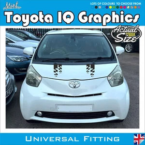Toyota IQ Cygnet capó rayas calcomanías pegatinas gráficos envío y devolución gratuitos 014 - Imagen 1 de 4