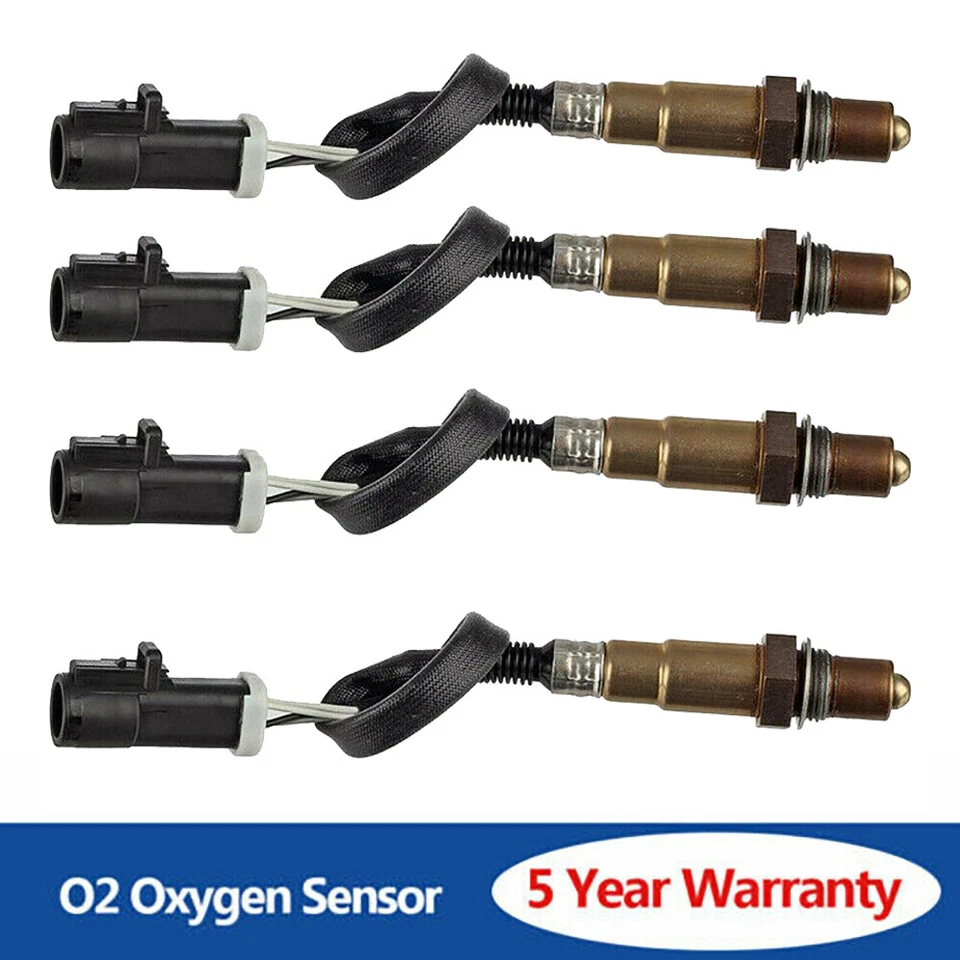 4pc O2 Oxygen Sensor Lambda Upstream Downstream for 1999-2003 Ford Windstar 3.8L - Image 1 of 4