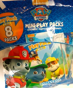 Paw Patrol mini Play Packs paquete de 8 in nuevo - Imagen 1 de 6