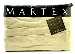 Sábana Plana Martex King Size Pergamino 230 Algodón Nueva Precintada (G35) - Imagen 1 de 3