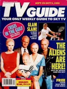TV Guide Alien Nation Crystal Bernard Steffi Graf Corey Haim Feldman Kiefer Suth - Picture 1 of 1