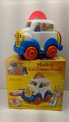 Camión de juguete Hoofnagel's Ice Cream Tomy 1984 American Greetings The Get Along Gang Foto 1 de 4