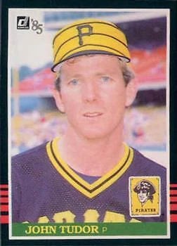 1985 Donruss #235 John Tudor PIRATES - Image 1 of 2