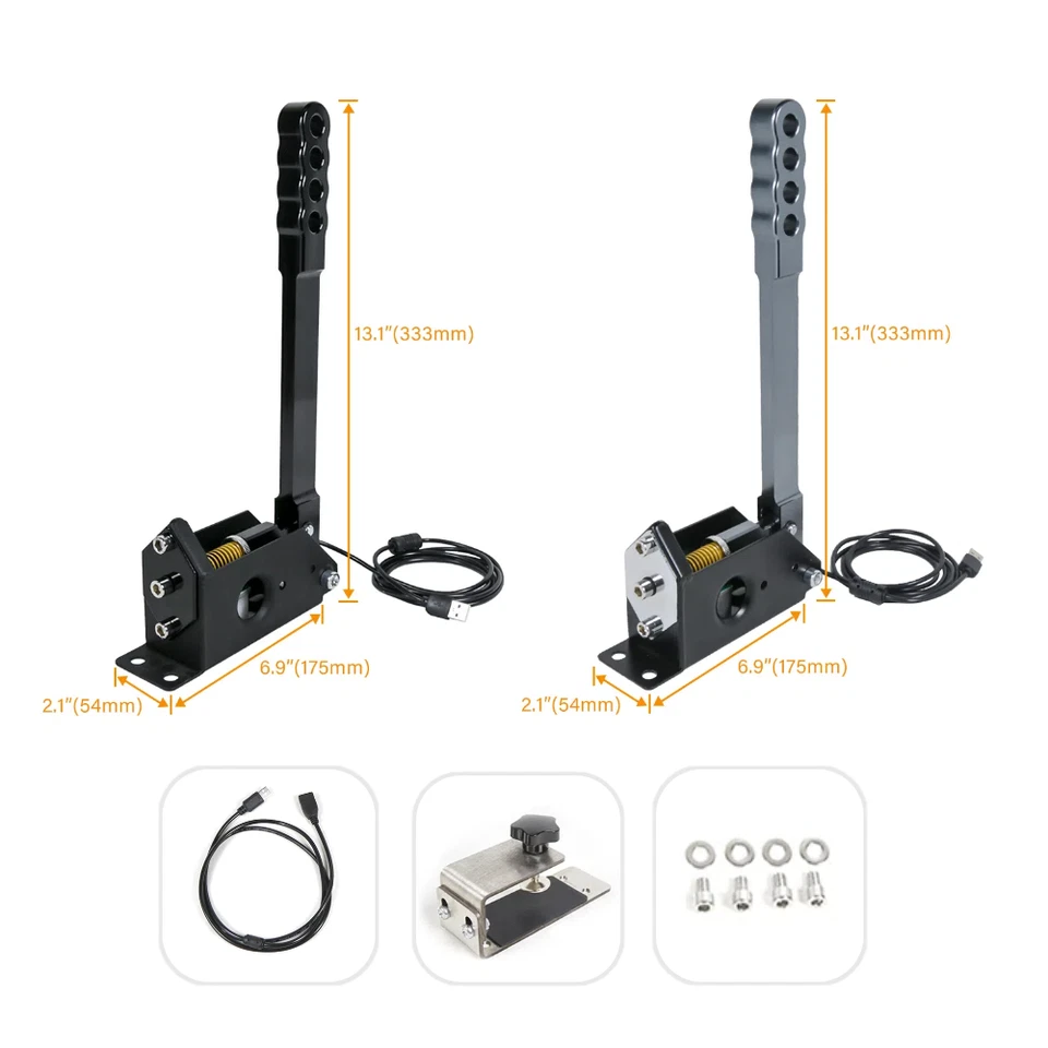 KYOSTAR USB Handbremse Handbrake 14Bit PC Für Racing Games Wheel Stand G27/G29 T300 T500