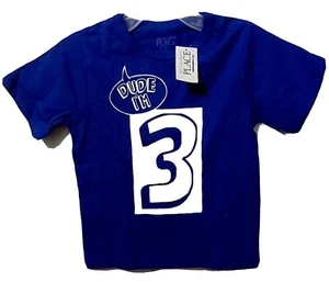 Toddler Boys " DUDE I'M 3" Birthday Tshirts - Picture 1 of 4
