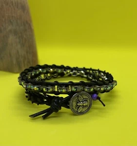 leather wrap bracelets for women - Bild 1 von 3