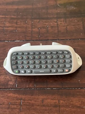 Accesorio de teclado oficial OEM Microsoft Xbox 360 ChatPad Chat Pad blanco Foto 1 de 3