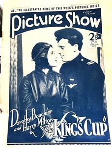 Picture Show Film Magazine June 1933 Harry Milton Dorothy Boucher Robert Donat - Picture 1 of 9