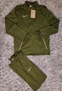 Nike Dri-FIT Academy Older Kids' Knit Football Tracksuit CW6133 326 - Picture 1 of 8