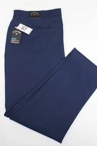 Callaway Opti-Dri Sorona Performance blaue Golfhose Gr: 38 x 30 Neu mit Etikett - Bild 1 von 2