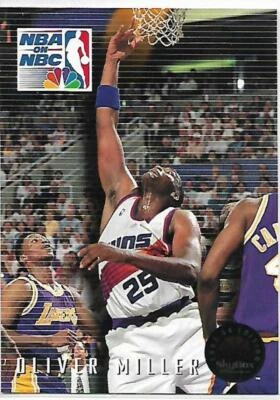 1993-94 SkyBox #8 Oliver Miller NM-MT Suns PO - Image 1 of 2