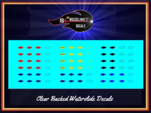 1/64 "Chevy Bowtie'' Assorted Decal SCR-0085 - Picture 1 of 3