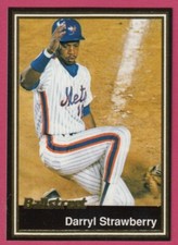 1991 Ballstreet # 1 Darryl Strawberry Baseball Card