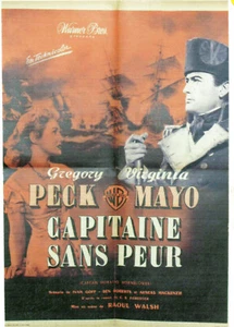 CAPITAINE SANS PEUR - R.WALSH - 1951 - WB - 60 X 80 cm - G.PECK - Picture 1 of 1